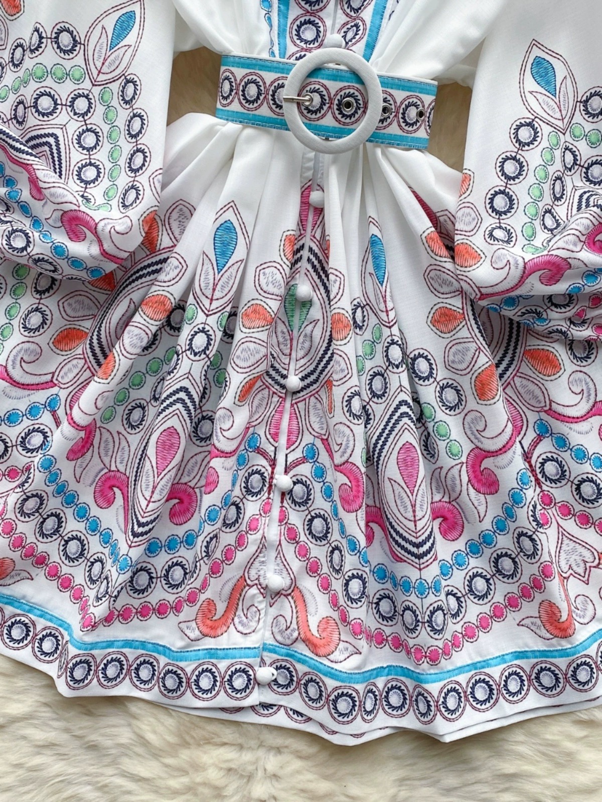 Tropical vibes dress ED281 images